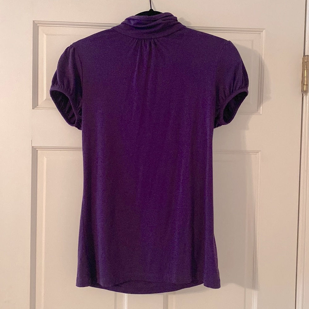 Banana Republic medium purple blouse